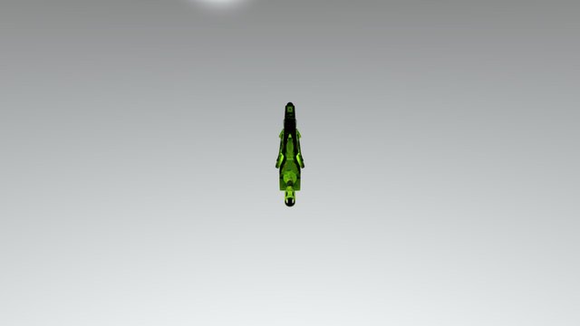 NVIDIA Green Strike by rekooo 3D Model