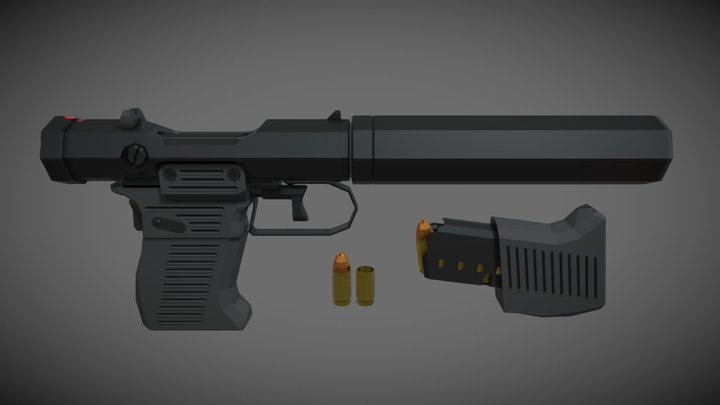 low-poly VP9 – Kostenloses 3D-Modell STL