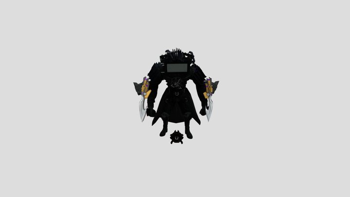 7VWO TITAN TV MAN – Free 3D Model STL