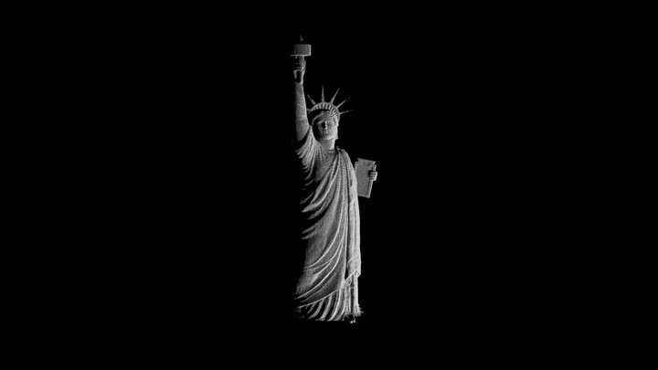 Statue of Liberty Mockup at The Brooklyn Museum 3D Model