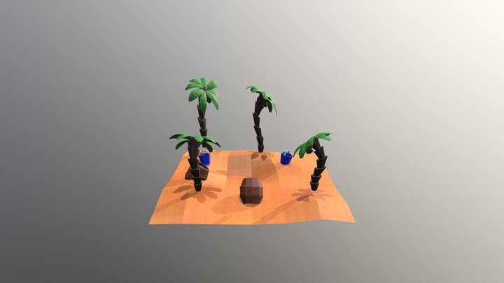 8 - Palmeiras 3D Model