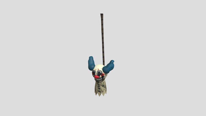 Hanged Clown 3D Model