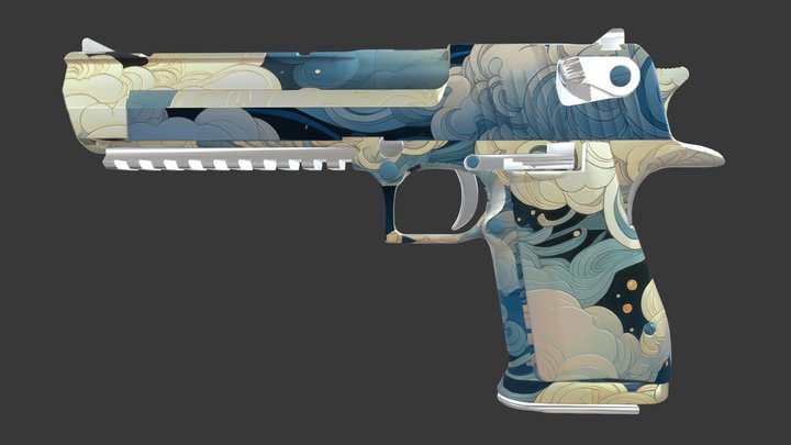 DESERT EAGLE | NUBOSIDAD VARIABLE 3D Model