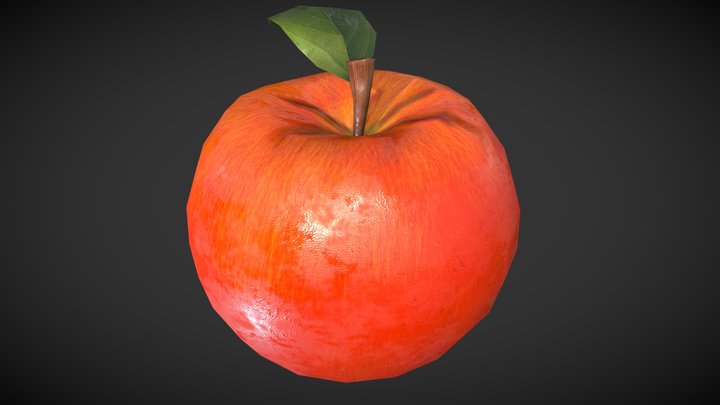 Red Apple – Kostenloses 3D-Modell STL
