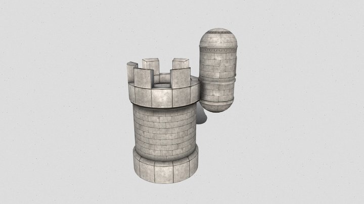 Trim_ Tower – Free 3D Model STL