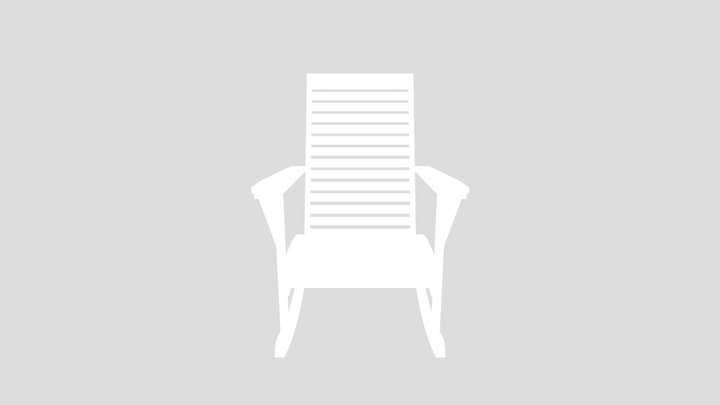 Wood Rocking Chair – Modello 3D gratuito STL