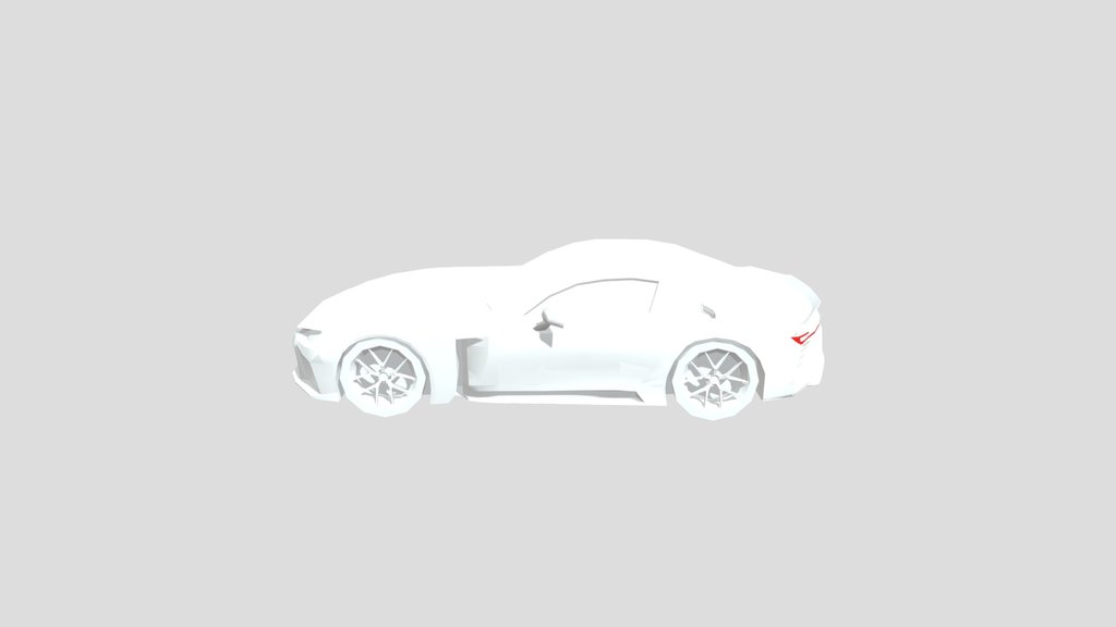 2027 Toyota GR GT - Low Poly