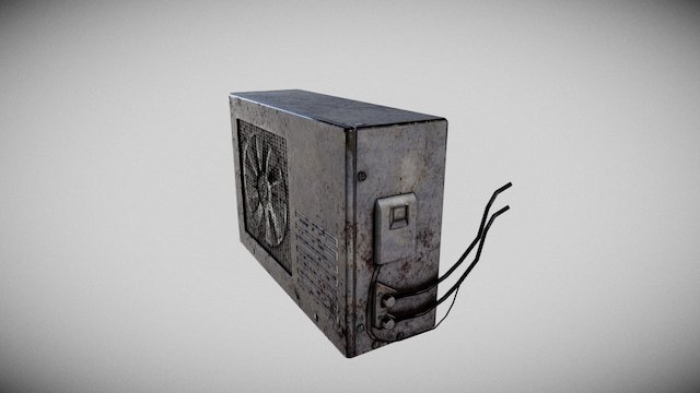 Conditioner 3D Model