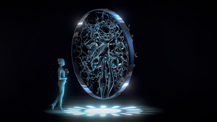 Central Brain of Mankind (CML) 3D Model