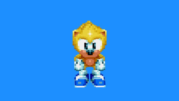 Sonic Mania 3D - Ray 3D Model