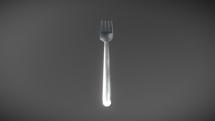 Fork 3D Model