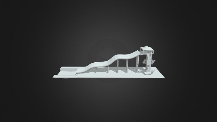 Waterslide 3D Model