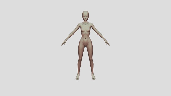 SOPHIE NAKED - 3D model by 3Dream Girls