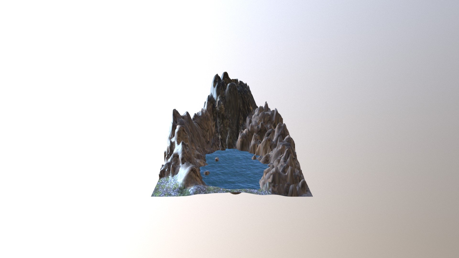 Terrain - 3D model by isabellavarrica [1957d46] - Sketchfab