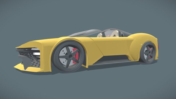 LMRI Sprintwing Targa 3D Model