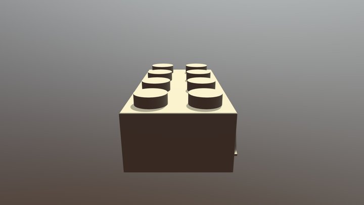 Digital Design Fusion360 Lego Model 3D Model