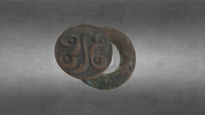 Baldrick Ring from Must Farm 3D Model