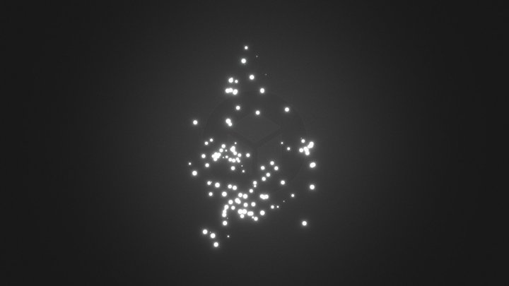 [ moon drop particle constellation ] 3D Model