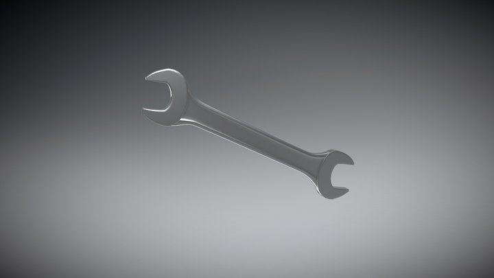 klucz_wizualizacja 3D Model