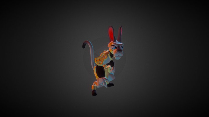 Cat_Idle 3D Model