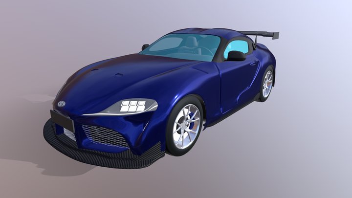 Toyota Supra GR 3D Model