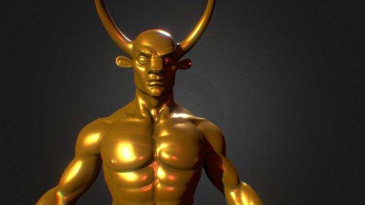 Zbrush sculpt Oxley Fairlay 3D Model