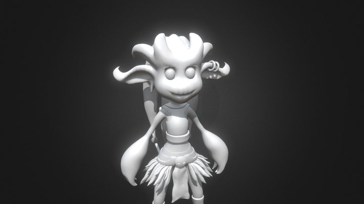 Game Character 3D Model