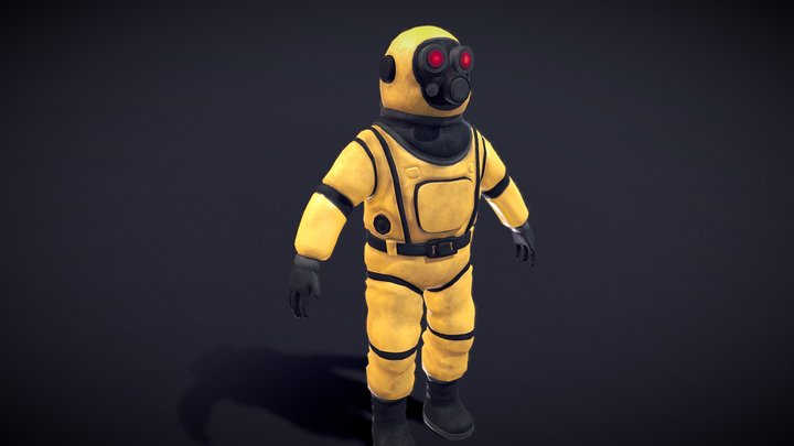 radioactive man6 3D Model