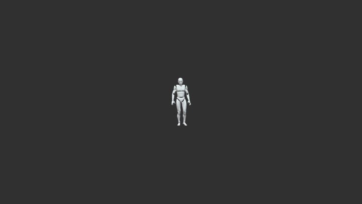 Zombies 7 3D Model