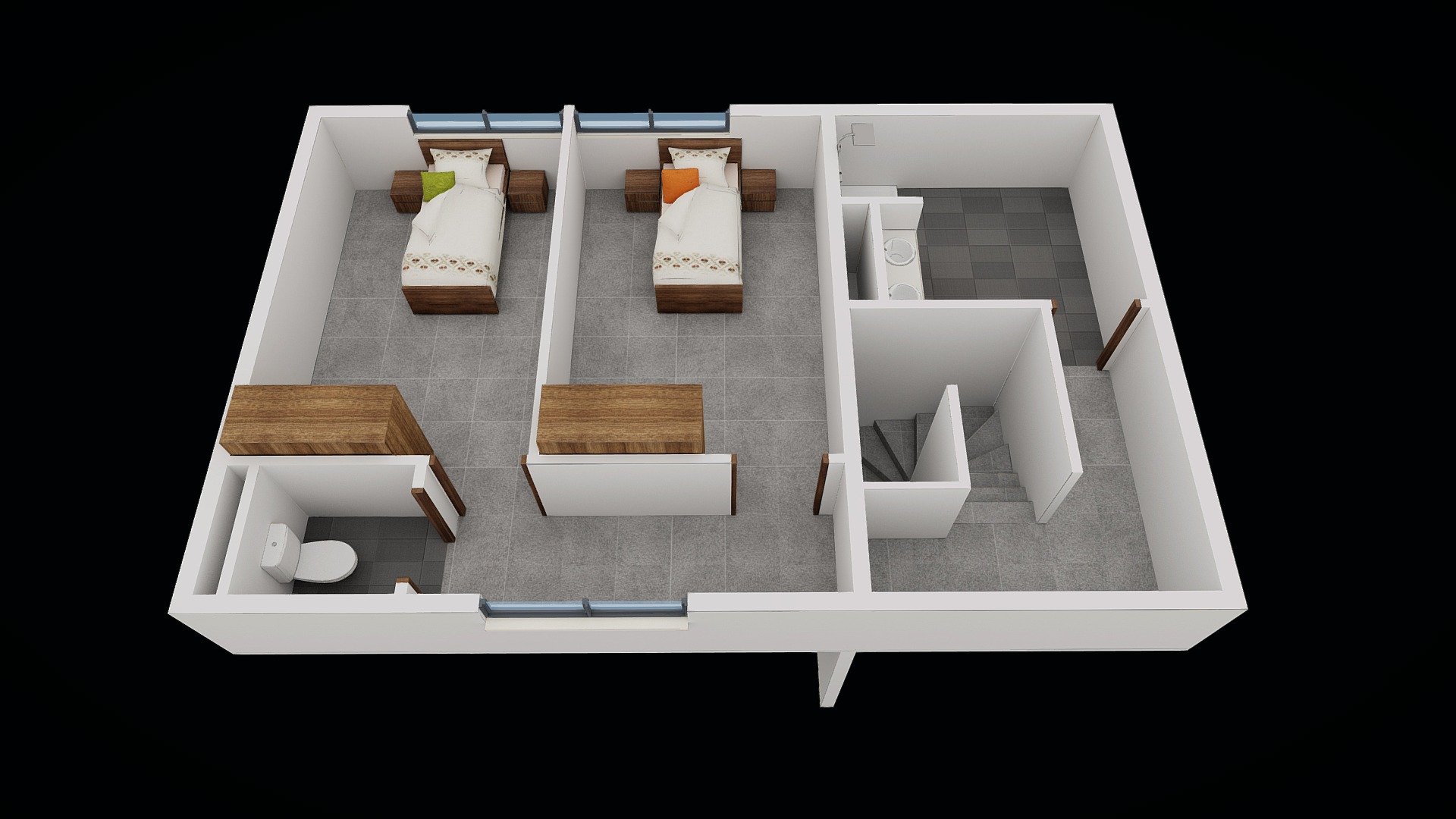 KAHAIA F3 duplex 2e niveau