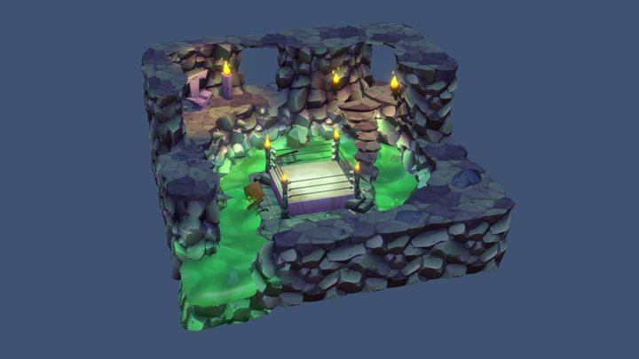Undertaker's Throne 3D Model