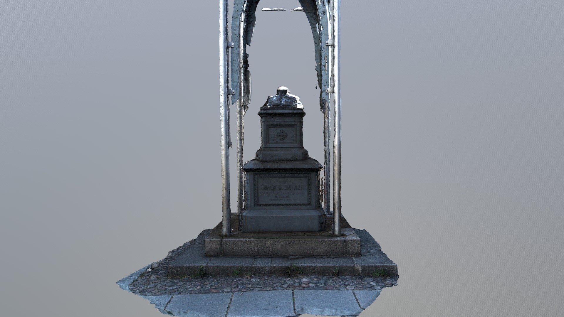 Joachim-Slüter-Denkmal Rostock (photogrametry)
