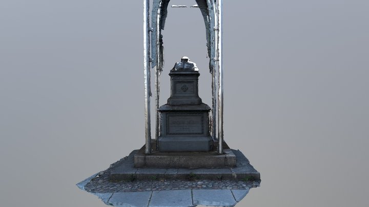 Joachim-Slüter-Denkmal Rostock (photogrametry) 3D Model