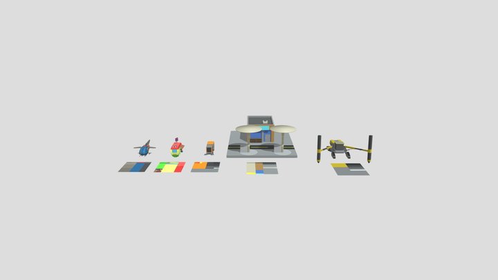 HW Painting 3D Model