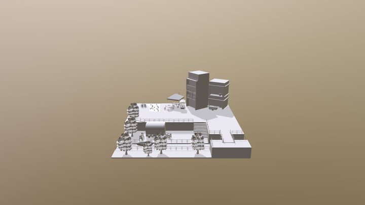 CityScene Stevens Bram 1DAE08 3D Model