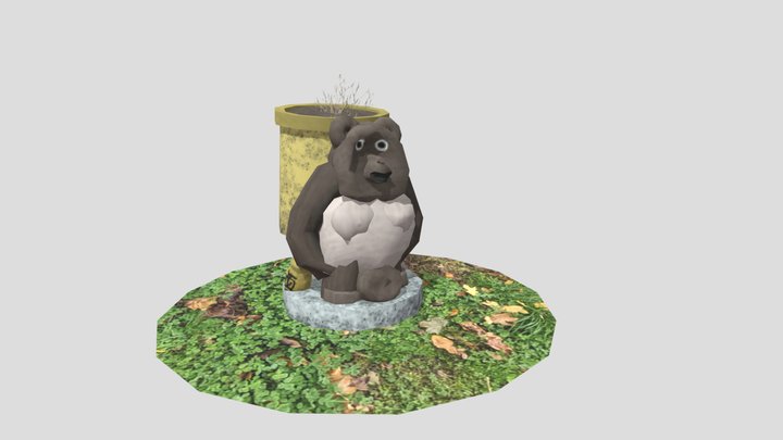 Tanuki 3D Model