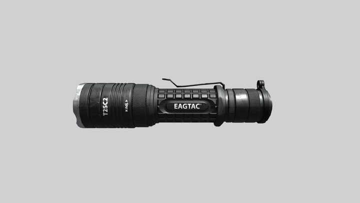 Flashlight - Eagletac - T25C2 3D Model