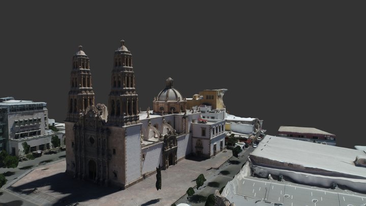 Catedral de Chihuahua, Chih. 3D Model