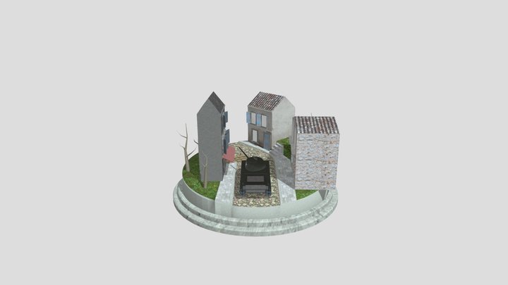 1DAE15 Vandervoort Tibo City Scene 3D Model