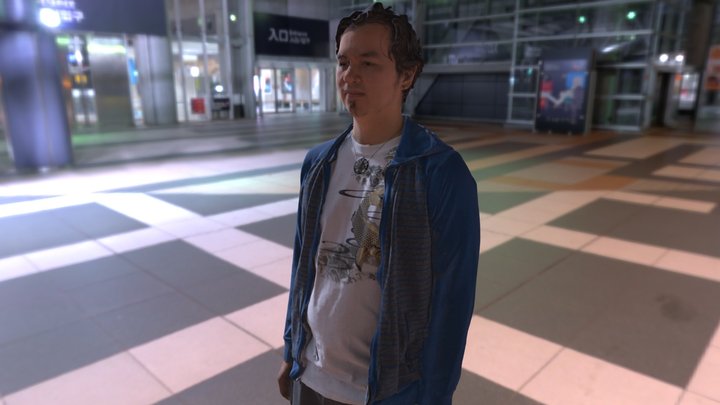 Casual Fashion (Male) 3D Model