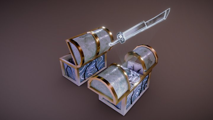 Hard-Light Chest 3D Model