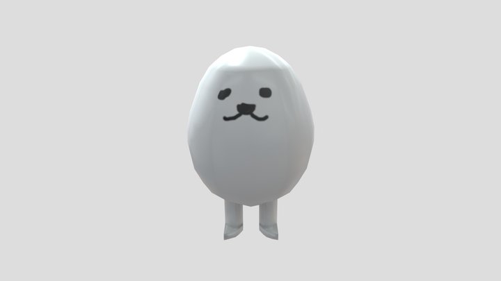 Eggdog 3D Model