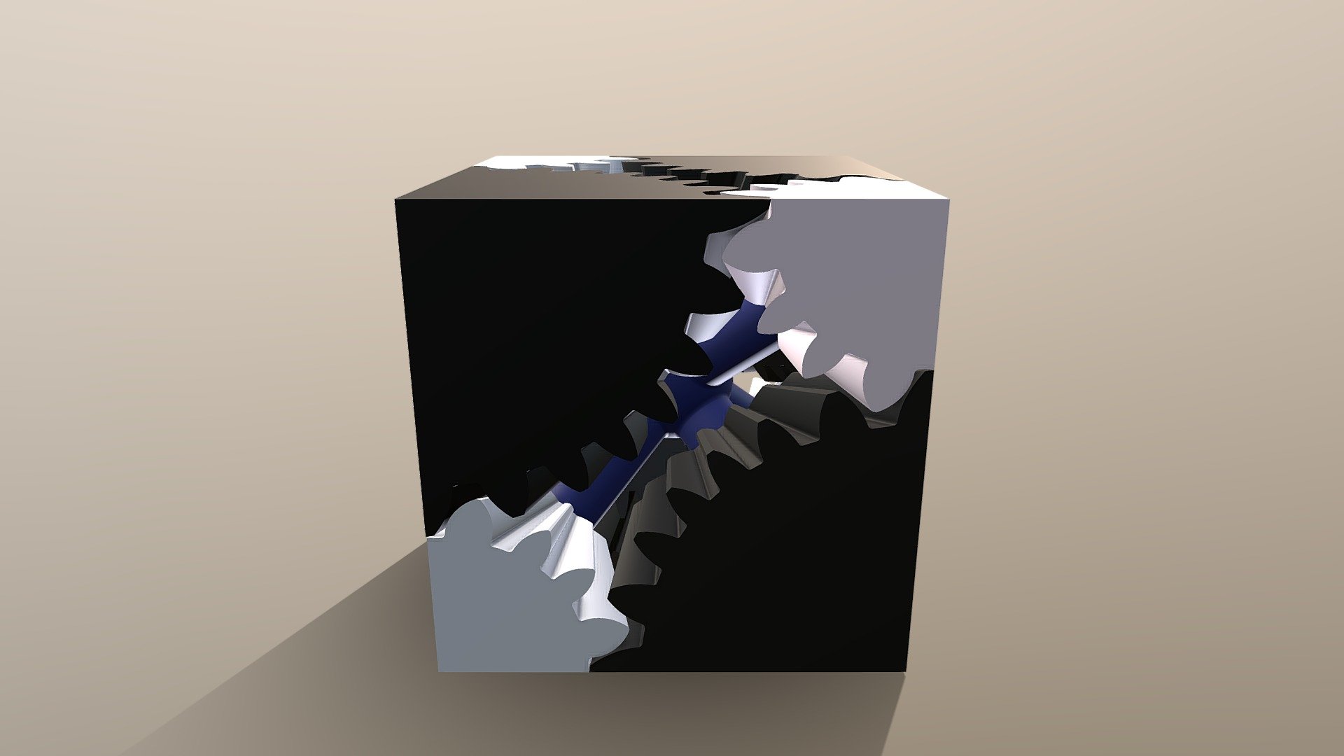 Bevel Gear Cube