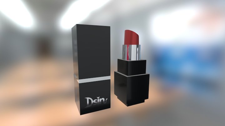 Lipstick 3D Model