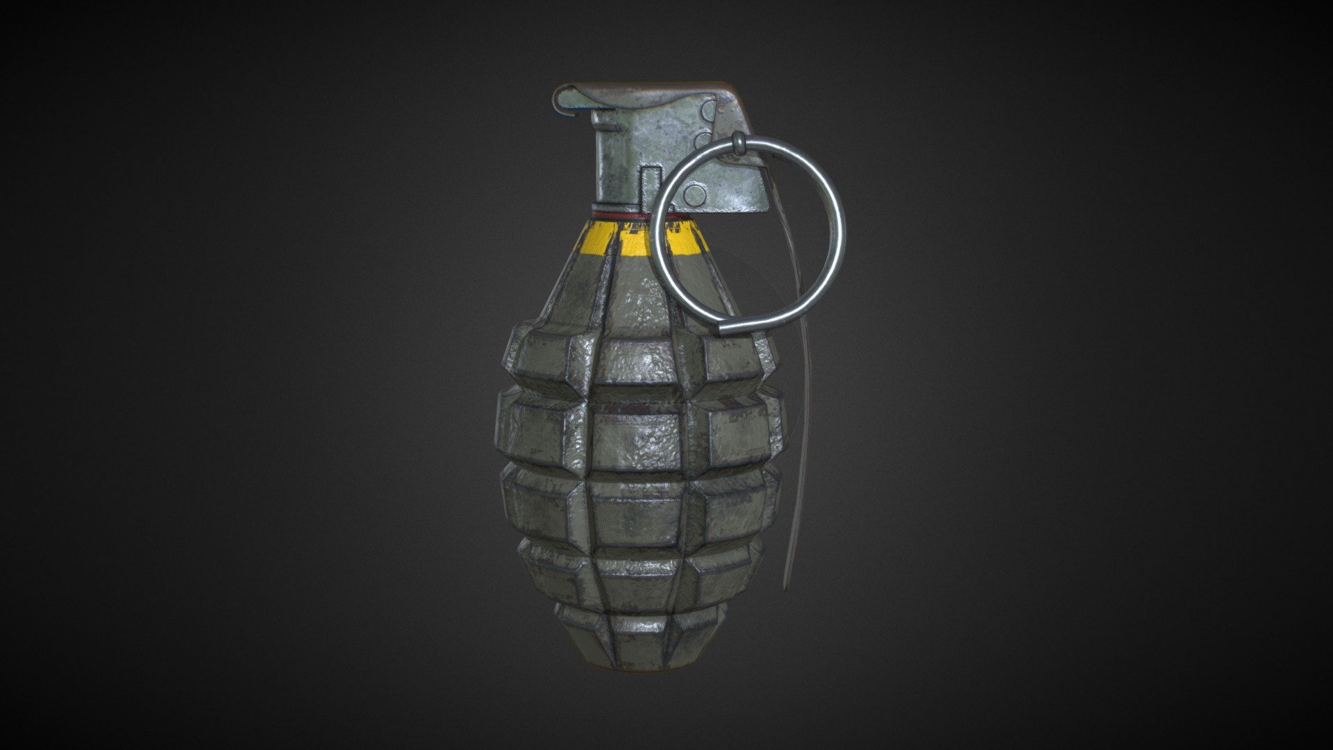 MK2 Grenade - 3D model by Egor Nesmeyanov (@egor_nesmeyanov) [19661b7 ...