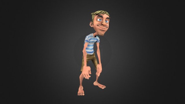 JB (Crazy Pirate Slots 2) 3D Model
