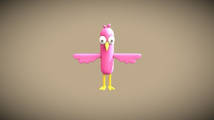 Flying 3D Model