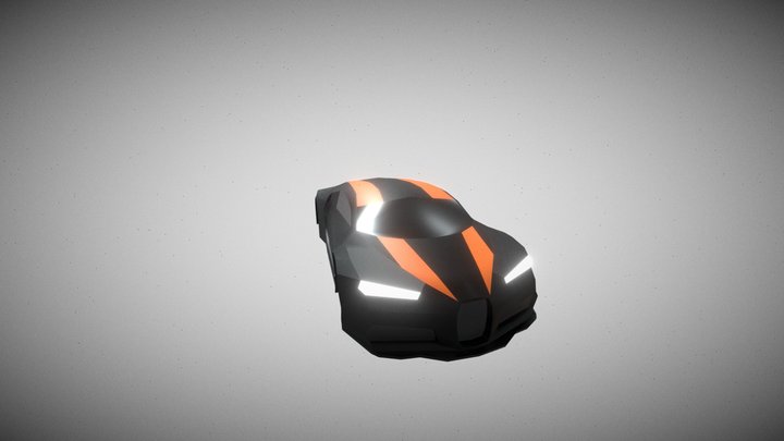 Bugatti Chiron Super Sport 300+ 3D Model