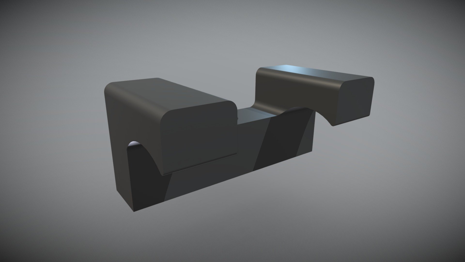 3D geprinte Smartphone klem bovenkant