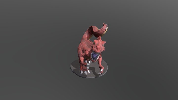 D&D Trex 3D Model